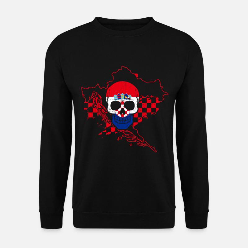 Croatia - Unisex Sweatshirt - black