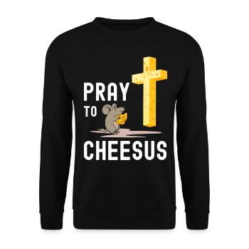 Souris Tshirt Souris Hommes Enfants Femmes - Sweat-shirt Unisexe - noir - Devant - Alina (178cm) & Michal (187cm)