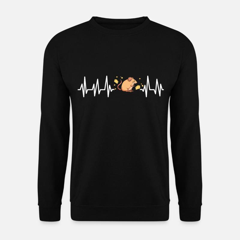 Maus - Unisex Pullover - Schwarz