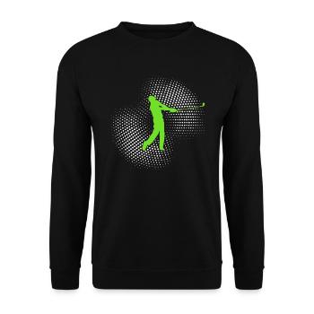 gulf - Unisex Sweatshirt - black - Front - Alina (178cm) & Michal (187cm)
