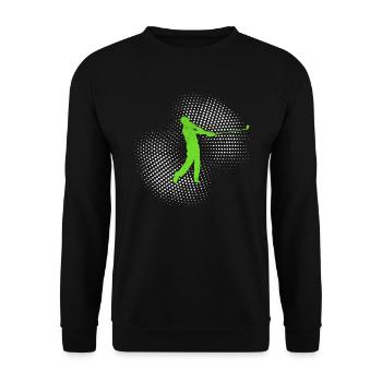 gulf - Unisex Sweatshirt - black - Front - Alina (178cm) & Michal (187cm)