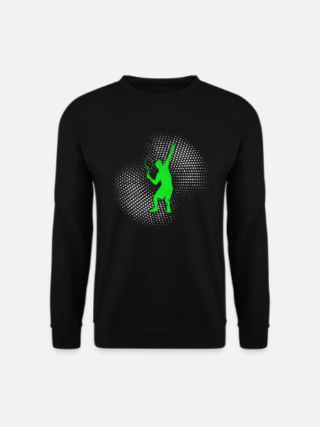 Tennis - Unisex Pullover - Schwarz