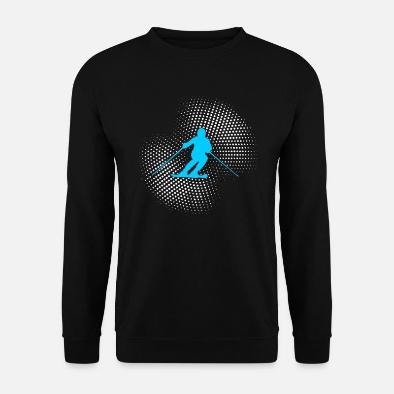 ski - Unisex Pullover - Schwarz