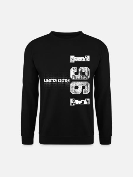 Limited Edition 1961 Geburtsjahr 1961 Geschenk - Unisex Pullover - Schwarz