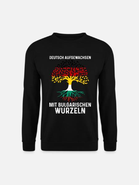 Balkan Deutschland Bulgare Bulgarisches Bulgarien - Unisex Pullover - Schwarz