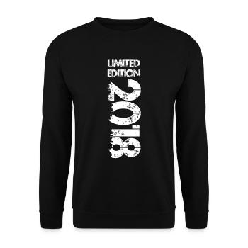Limited Edition 2018 - Unisex Pullover - Schwarz - Vorne - Alina (178cm) & Michal (187cm)