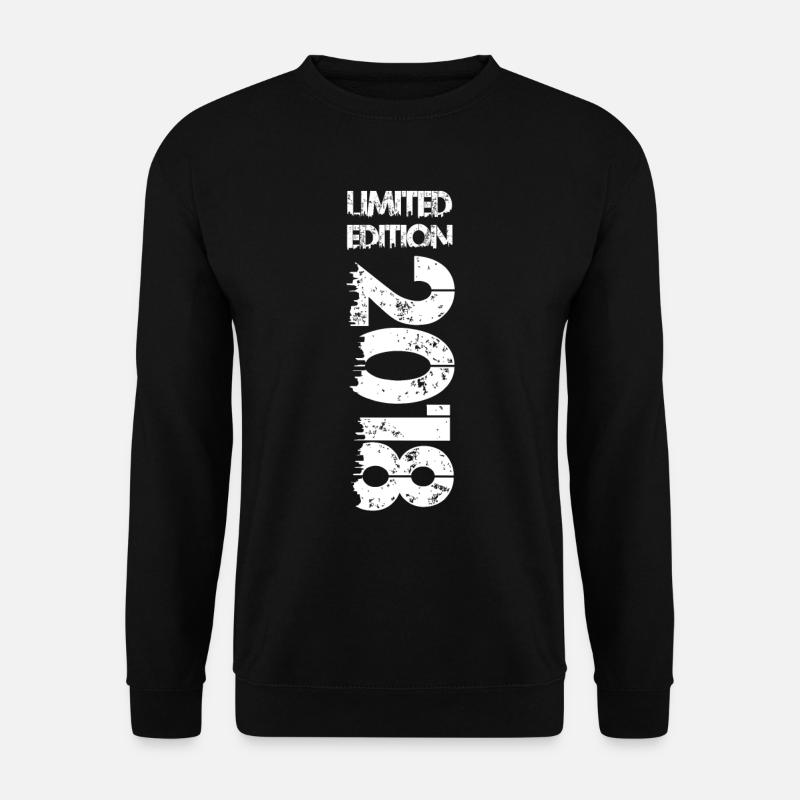 Limited Edition 2018 - Unisex Pullover - Schwarz