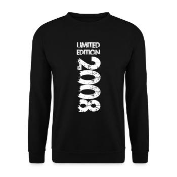 Limited Edition 2008 - Unisex Pullover - Schwarz - Vorne - Alina (178cm) & Michal (187cm)