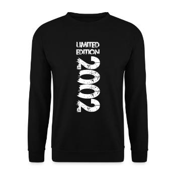 Édition limitée 2002 - Sweat-shirt Unisexe - noir - Devant - Alina (178cm) & Michal (187cm)