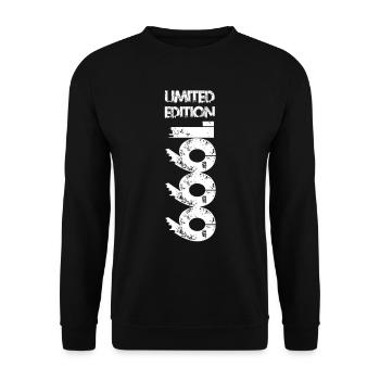 Limited Edition 1999 - Unisex Pullover - Schwarz - Vorne - Alina (178cm) & Michal (187cm)
