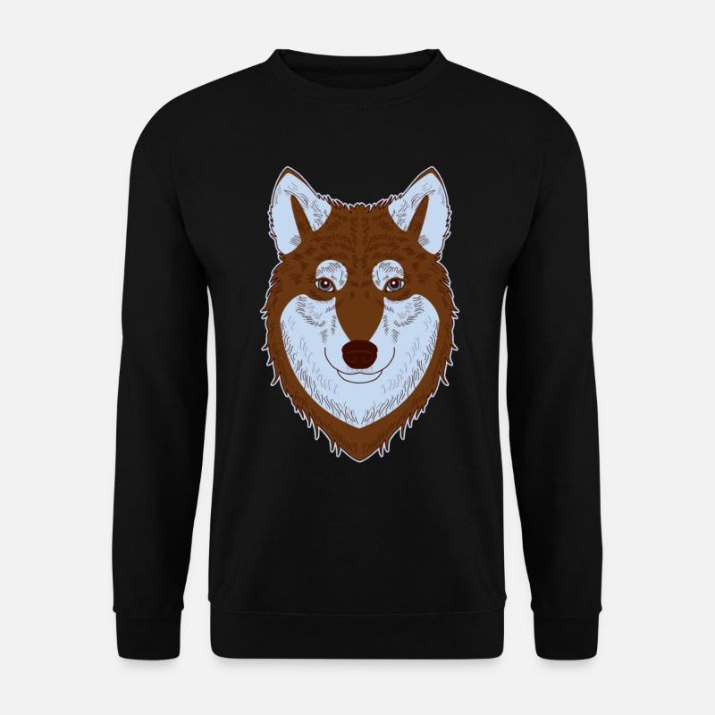 Siberian Husky - Unisex Sweatshirt - black