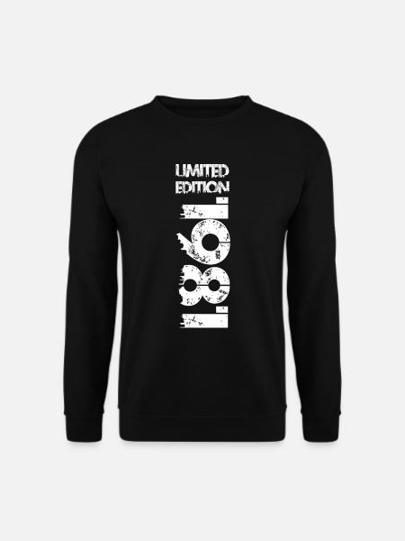 Édition limitée 1981 - Sweat-shirt Unisexe - noir