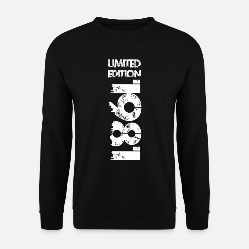 Édition limitée 1981 - Sweat-shirt Unisexe - noir