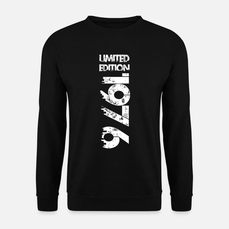 Limited Edition 1976 - Unisex Pullover - Schwarz