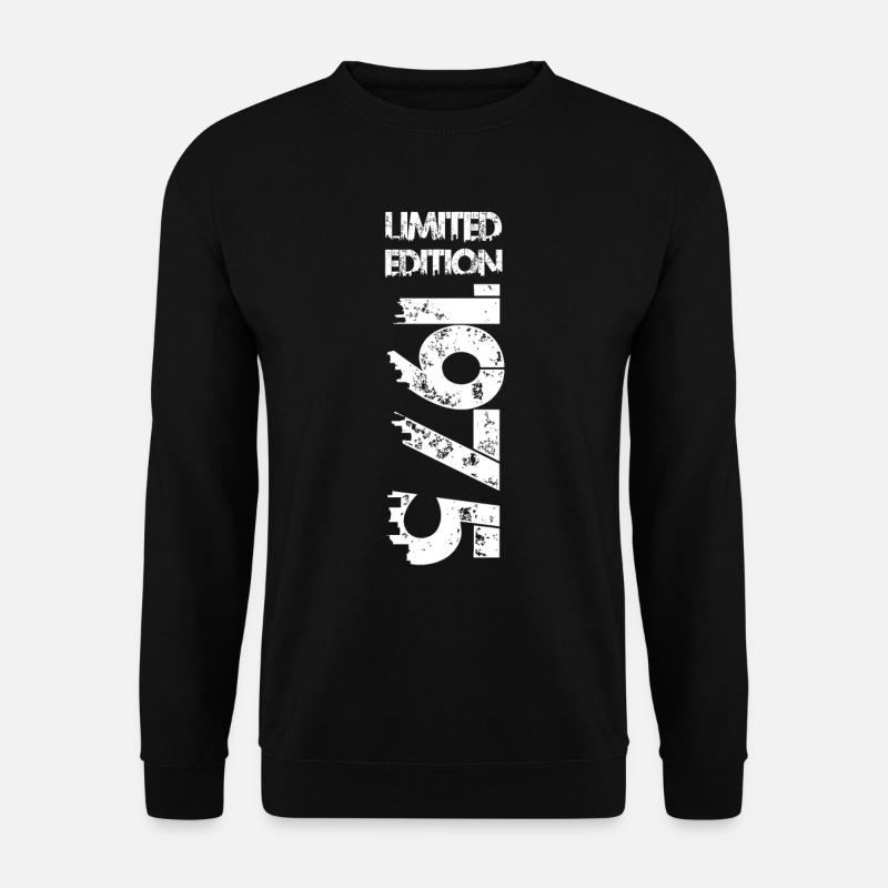 Limited Edition 1975 - Unisex Pullover - Schwarz