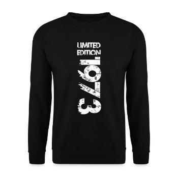 Édition limitée 1973 - Sweat-shirt Unisexe - noir - Devant - Alina (178cm) & Michal (187cm)