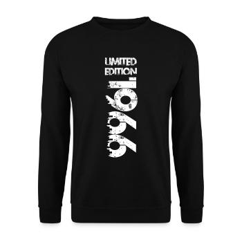 Limited Edition 1966 - Unisex Pullover - Schwarz - Vorne - Alina (178cm) & Michal (187cm)