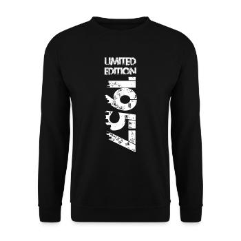 Édition limitée 1957 - Sweat-shirt Unisexe - noir - Devant - Alina (178cm) & Michal (187cm)