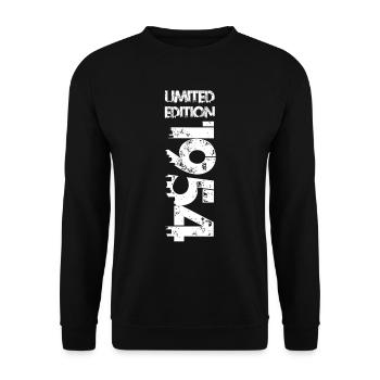 Édition limitée 1954 - Sweat-shirt Unisexe - noir - Devant - Alina (178cm) & Michal (187cm)