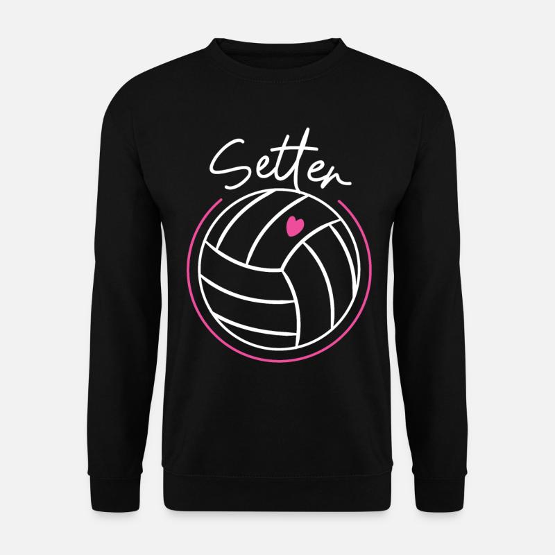 Volleyball Player Team Setter - Unisex Sweatshirt - black