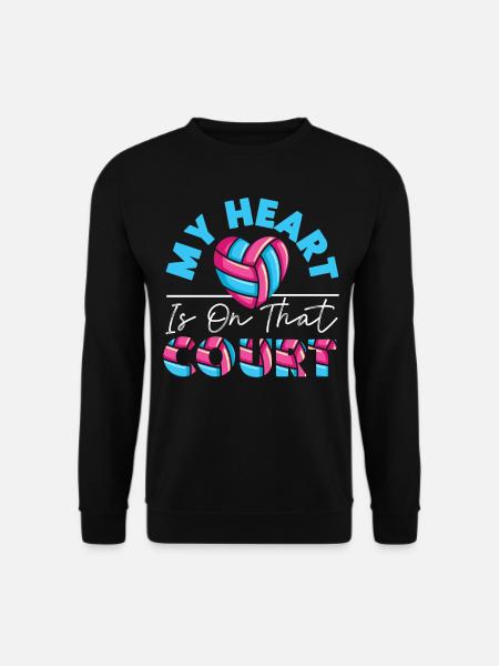 Volleyball Player Team Mom Mother - Unisex Pullover - Schwarz