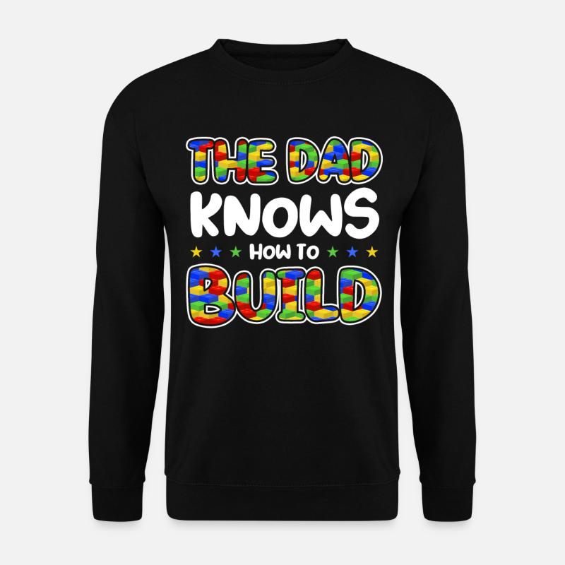 Papa clamping module - Unisex Sweatshirt - black