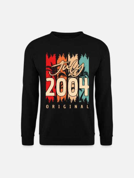 July 2004 Finally 18. - Unisex Sweatshirt - black