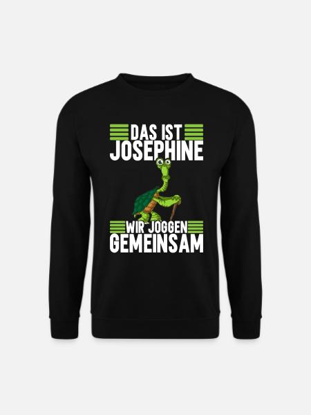 Joggen Sport Lustiger Spruch - Unisex Pullover - Schwarz