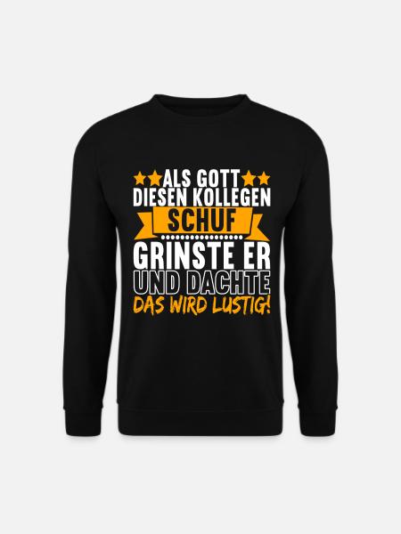 Abschiedsgeschenk Jobwechsel Kollege - Unisex Pullover - Schwarz