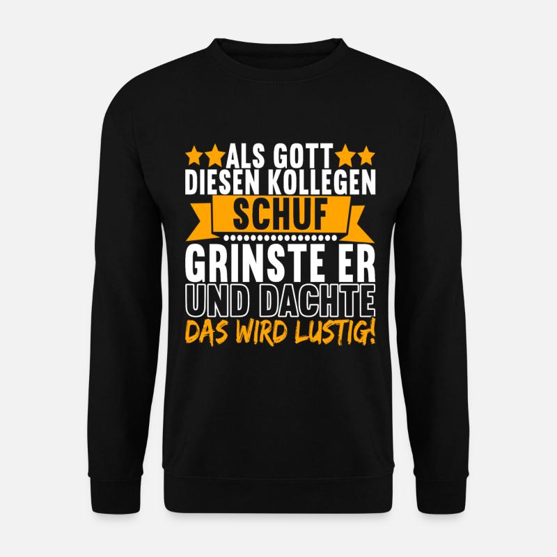 Abschiedsgeschenk Jobwechsel Kollege - Unisex Pullover - Schwarz