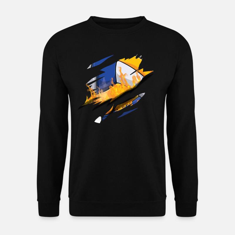 Volleyball Player Team Scratch - Unisex Pullover - Schwarz