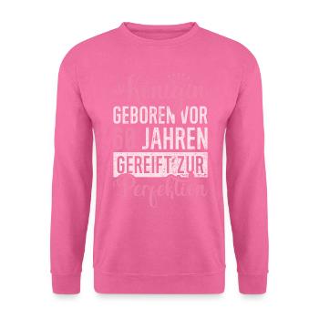 Vintage Wenn Das Shirt Noch Sauber Ist Werkstatt - Unisex Pullover - Pink - Vorne