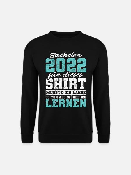Vintage Studium Bachelorabschluss Bachelor 2022 - Unisex Pullover - Schwarz