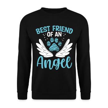 Propriétaire de chien Perte de mémoire d’animal de compagnie du souvenir du chien - Sweat-shirt Unisexe - noir - Devant - Alina (178cm) & Michal (187cm)