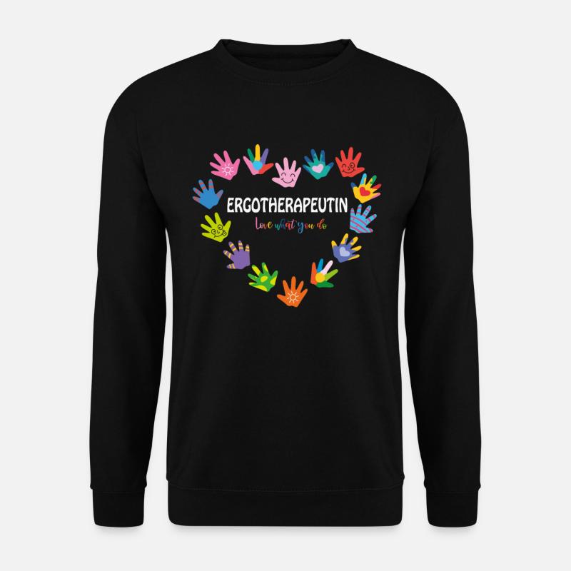Ergotherapie Ergotherapeutin Ergotherapeut - Unisex Pullover - Schwarz