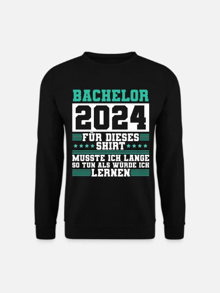 Bachelor 2024 Für Dieses Shirt Musste Ich Lange So - Unisex Pullover - Schwarz