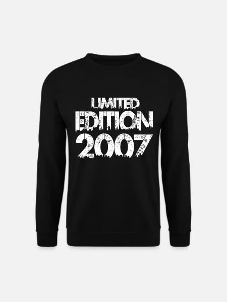 Limited Edition 2007 - Unisex Pullover - Schwarz