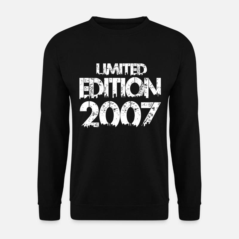 Limited Edition 2007 - Unisex Pullover - Schwarz