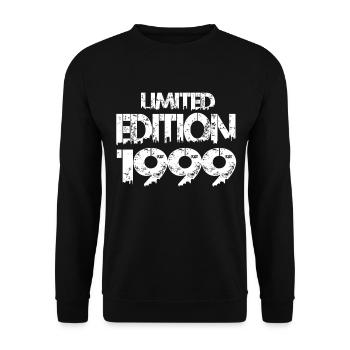 Limited Edition 1999 - Unisex Pullover - Schwarz - Vorne - Alina (178cm) & Michal (187cm)