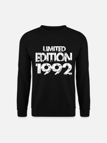 Limited Edition 1992 - Unisex Pullover - Schwarz