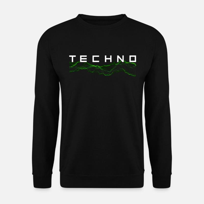 Techno - Sweat-shirt Unisexe - noir