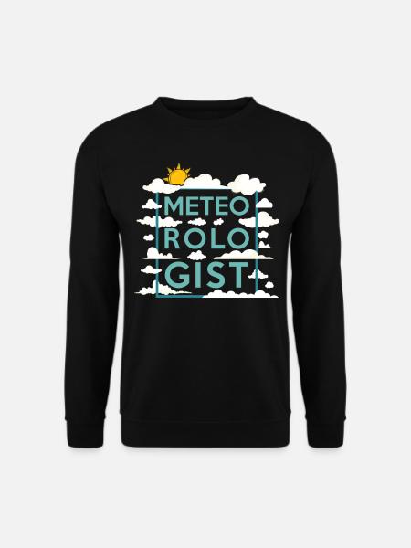 Meteorologist Weather Forecast - Unisex Sweatshirt - black