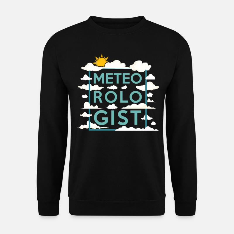 Meteorologist Weather Forecast - Unisex Pullover - Schwarz