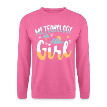 Météorologue Prévisions météorologiques - Sweat-shirt Unisexe - rose - Devant