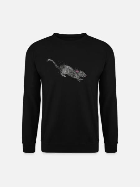 Rat Domestic Rat Wandering Rat Rodent Lovers - Unisex Sweatshirt - black