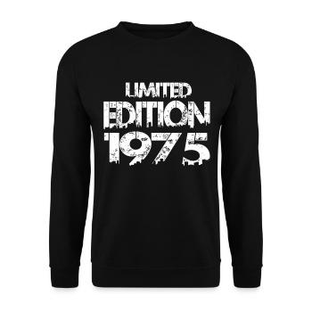 Édition limitée 1975 - Sweat-shirt Unisexe - noir - Devant - Alina (178cm) & Michal (187cm)