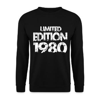 Édition limitée 1980 - Sweat-shirt Unisexe - noir - Devant - Alina (178cm) & Michal (187cm)