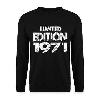 Édition limitée 1971 - Sweat-shirt Unisexe - noir - Devant - Alina (178cm) & Michal (187cm)