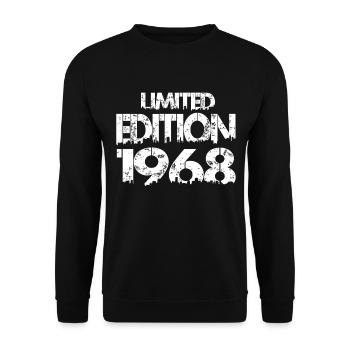 Limited Edition 1968 - Unisex Sweatshirt - black - Front - Alina (178cm) & Michal (187cm)