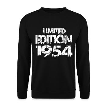Édition limitée 1954 - Sweat-shirt Unisexe - noir - Devant - Alina (178cm) & Michal (187cm)